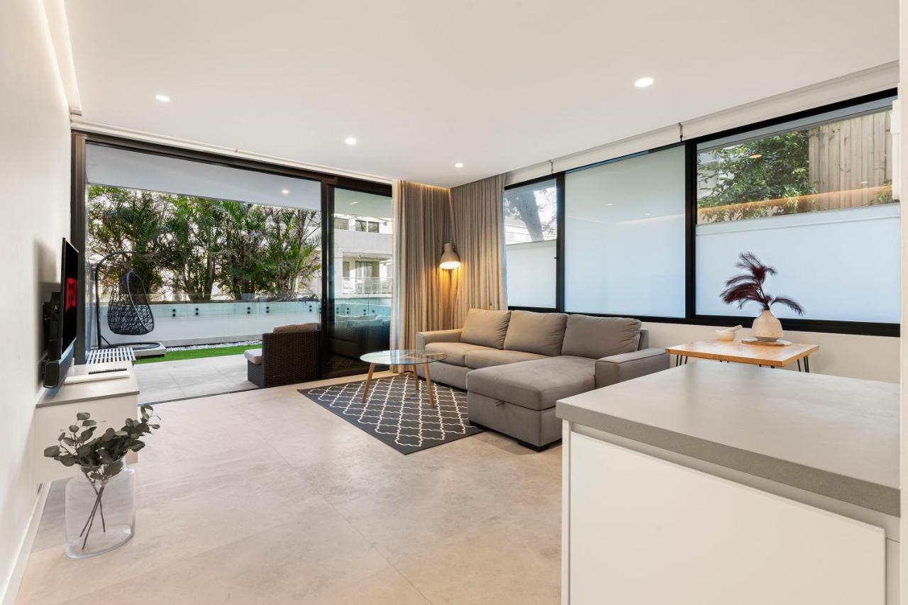 Modern 1Br Abode With Courtyard Steps To The Beach シドニー エクステリア 写真