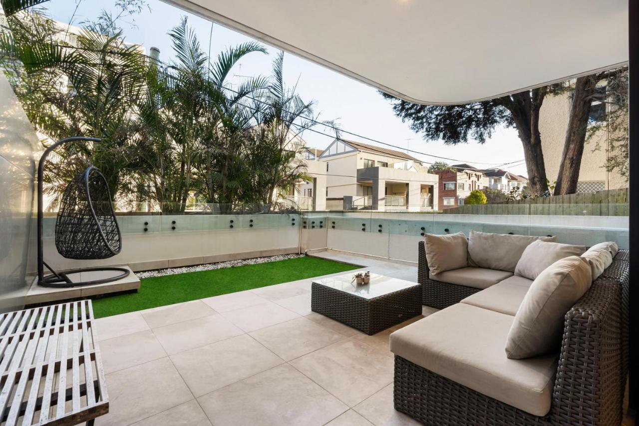 Modern 1Br Abode With Courtyard Steps To The Beach シドニー エクステリア 写真